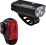 Lezyne Fusion Drive 500+/ KTV Drive Pro+ Verlichtingspaar Zwart