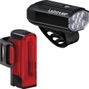 Paire d'Éclairages Lezyne Micro Drive 800+ / Strip Drive 300+ Noir