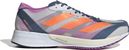 adidas Running adizero Adios 7 Scarpe Blu Arancione Viola Uomo