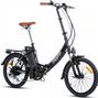 Vélo Pliant Électrique Moma Bikes E-20.2 Shimano 7v Noir