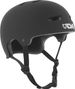 TSG Evolution Einfarbig flacher schwarzer Helm