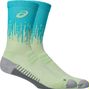Asics Performance Run Crew Socks - Yellow/Blue