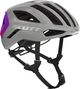 Scott Centric Plus Casco Grigio/Purple