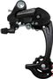 Derailleur p2r 9-8v. noir nine grande chape (compatible Shimano jusqu'a 34dts)