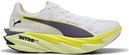 Puma Deviate Nitro Elite 4 Women's Running Shoes in White/Yellow