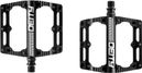 Deity Black Kat Flat Pedals Black