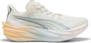 Puma Deviate Nitro 4 Run Club Laufschuhe für Damen, beige/mehrfarbig