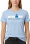 Ironman Austria Bleu Ciel Women's Short Sleeve T-Shirt
