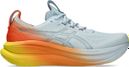 Zapatillas de running Asics Gel-Nimbus 28 Sunny Sizzle Azul/Naranja/Amarillo Hombre