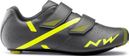 Zapatillas de carretera Northwave Jet 2 antracita amarillo neón
