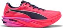Chaussures Running Puma Deviate Nitro Elite 4 Hyrox Rose/Bleu Homme