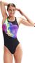 <strong>Speedo Eco+ Placem Dig Medalist Traje de baño de 1 pieza</strong>para mujer Negro Multicolor