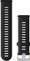 Garmin Quick Release 22 mm Silicone Wristband Black Silver