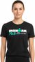 Ironman 70.3 Vichy Kurzarm T-Shirt Schwarz Women