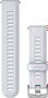 Garmin Forerunner 22 mm Silicone Wristband White Silver
