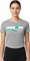 T-Shirt Manches Courtes Ironman 70.3 Vichy Gris Femme