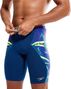 Speedo Eco+ Placem Dig V-Cut Swimsuit Blue Yellow