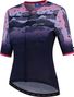 Maillot Manches Courtes Velo Rogelli Animal - Femme - Bleu/Rose