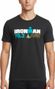 Ironman 70.3 Les Sables D'Olonne Kurzarm T-Shirt Schwarz Herren