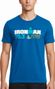 T-Shirt Manches Courtes Ironman 70.3 Les Sables D'Olonne Bleu Homme