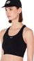 Keep the Flow 2.0 Seamless Circle Bra, Black, Women's