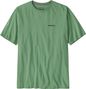 Camiseta Patagonia Fitz Roy Icon Responsibili-Tee Verde Hombre