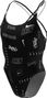 Women's 1-piece swimsuit Nike Swim Modern Spiderback Black