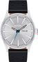 Montre NIXON Sentry Leather Chrome/Silver Sunray/Black