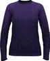 T-Shirt Manches Longues Odlo Essentials Seamless Bleu Foncé Femme