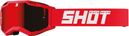 MTB/BMX Brille Shot Rocket Kinder 2.0 Solid Iridium Rot Glänzend