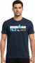 Men's Ironman 70.3 France Navy Blue Short Sleeve T-Shirt