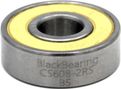 Black Bearing Ceramic 608-2RS 8 x 22 x 7 mm