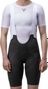 LeBram Race korte fietsbroek voor dames, zwart