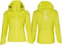 Women's waterproof jacket with reflective Basil Skane Hivis Bluesign
