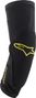 Alpinestars Paragon Plus Kniebeschermer Zwart Zuurgeel
