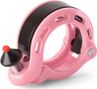 Sonnette de vélo en forme de Q rose