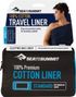 Drap de sac Sea To Summit Coton Rectangular Navy