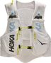 Mochila de hidratación Hoka Trail Run 8 L, blanca, unisex