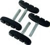 Kit of 4 Saccon MTB brake pads