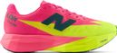 Chaussures Running New Balance FuelCell SuperComp Elite v5 TCS London Marathon Rose/Jaune Homme