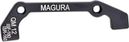 MAGURA Adapter QM12 für Bremssattel PM> IS GABEL für 180 mm FR