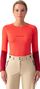 Baselayer a maniche lunghe da donna AYAQ Mefonna Merinos Arancione
