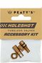 Peaty's Tubeless Valve Caps V2 Holeshot Fast Flow Bourbon Bronze