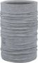 Scialle Buff in lana merino di peso medio, grigio melange 