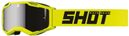 MTB/BMX Brille Shot Rocket Kinder 2.0 Solid Iridium Neongelb Glänzend