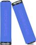 Paire de poignées de vélo en éponge - bleu et noir