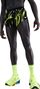 Men's Nike AeroSwift 2in Black/Yellow Split Short