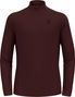 Maglione Odlo Essentials Light 1/2 Zip Purple da uomo