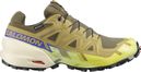 Trail-Schuhe Salomon Speedcross 6 GTX Khaki/Blau Herren
