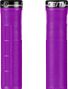 Coppia di manopole Deity Knuckleduster 132 mm Purple